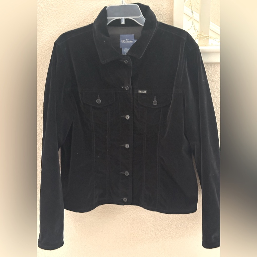 Faconnable women’s velvet jacket
